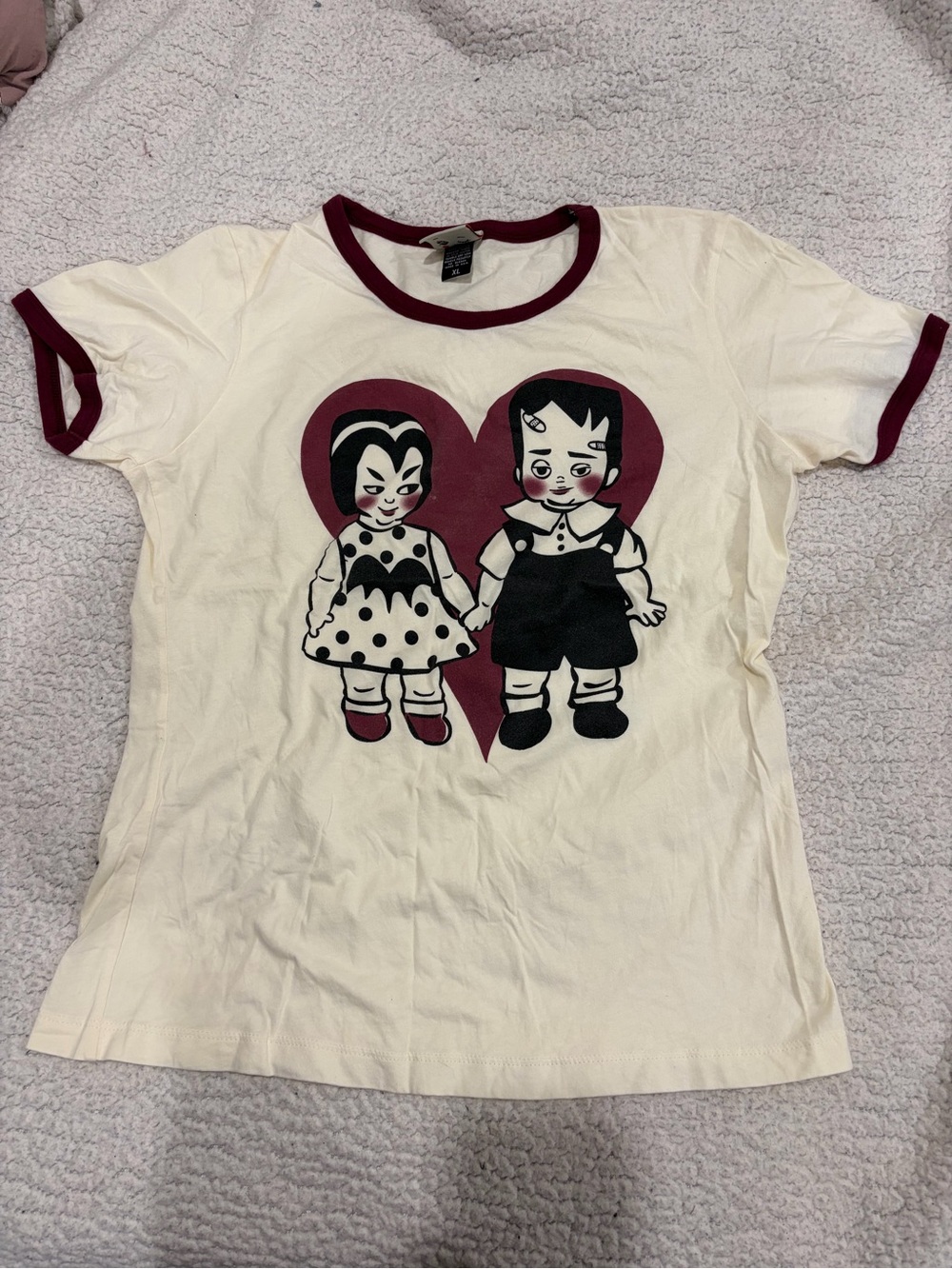 Vampy and Franky Ringer Tee